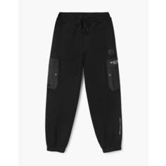 Брюки спортивные Gloria Jeans, размер XL/182 (52-54), чёрный