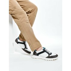 Кроссовки Belwest, полнота H (EU)/ на широкую стопу, размер 40, белый/серый/синий