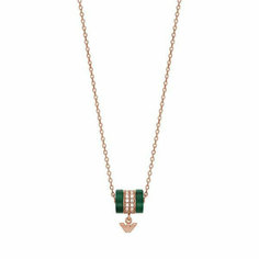 Подвеска EMPORIO ARMANI, золотистый, зеленый