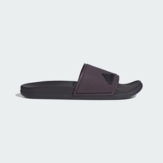 Шлепанцы adidas Adilette Comfort Slides, размер 4 UK, Aurora Black / Core Black / Aurora Black