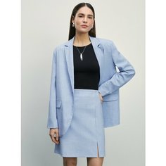 Юбка Zarina, размер 2XS (RU 40)/170, светло-голубой