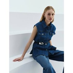 Жилет Zarina, размер 2XS (RU 40)/170, индиго