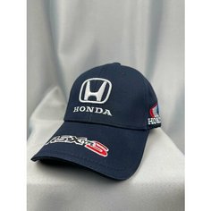 Бейсболка Honda Кепка Хонда бейсболка мужская женская для мужчин, размер one size, темно-синий