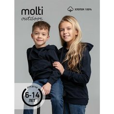 Худи molti, размер 6 лет, темно-синий