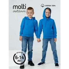 Худи molti, размер 6 лет, бирюзовый