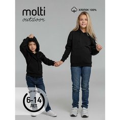 Худи molti, размер 6 лет, черный