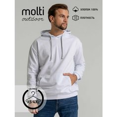 Худи molti, размер 56, , белый