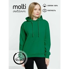 Худи molti, размер 56, , зеленый