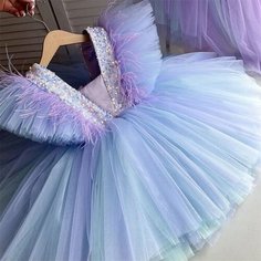 Платье, размер 140, blue Max Garment