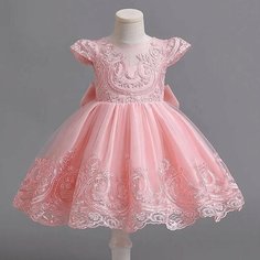 Платье, размер 130, розовый Max Garment