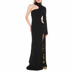 Платье Versace Jeans Couture, размер 38, черный