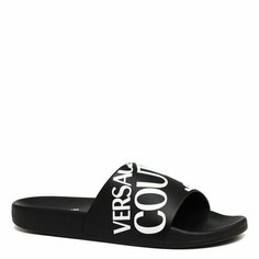 Шлепанцы Versace Jeans Couture, размер 42, черный
