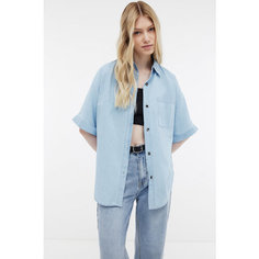 Блуза Baon B1924032, размер XXL, Blue denim