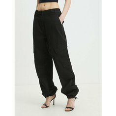 Брюки карго Versace Jeans Couture, размер 46, черный