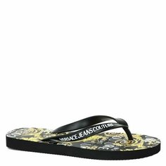 Вьетнамки Versace Jeans Couture, размер 35, черный