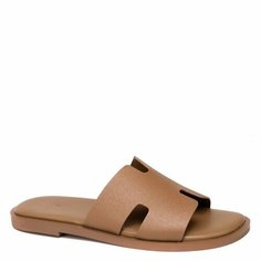 Шлепанцы TENDANCE, размер 39, серо-коричневый