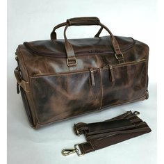 Сумка дорожная Black Buffalo, 35 л, 25х26х51 см, ручная кладь, коричневый