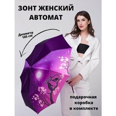 Мини-зонт GALAXY OF UMBRELLAS, пыльная роза, фиолетовый