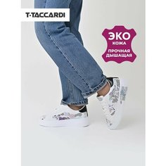 Кеды T.Taccardi Весна-лето 2024, полнота G (EU)/ на среднюю и широкую стопу, размер 36, белый