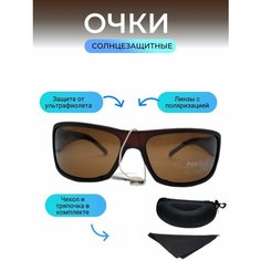 Солнцезащитные очки Polar Eagle, коричневый