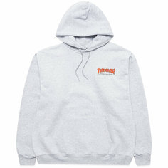 Толстовка THRASHER, размер XL, , серый
