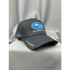 Бейсболка SUBARU Бейсболка мужская SUBARU кепка СУБАРУ для мужчин и женщин, размер one size, gray