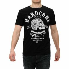 Футболка спортивная HARDCORE TRAINING hardcore training, размер M, черный