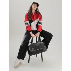 Сумка дорожная Franchesco Mariscotti, 28 л, 24х28х42 см, ручная кладь, черный