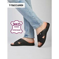 Шлепанцы T.Taccardi, размер 41, черный