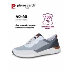 Кроссовки Pierre Cardin Осень-зима 2024, полнота G (EU)/ на среднюю и широкую стопу, размер 44, белый