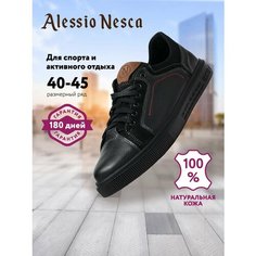 Кроссовки Alessio Nesca Осень-зима 2024, полнота G, размер 42, черный