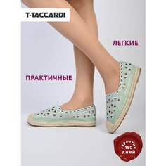 Эспадрильи T.Taccardi, размер 36, зелeный
