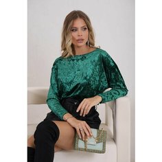 Блуза A-A Awesome Apparel by Ksenia Avakyan, размер 48, изумрудный