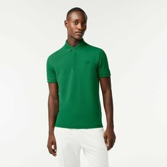 Поло LACOSTE Regular Fit, размер T4, зеленый дым