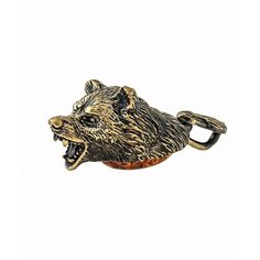 Подвеска, янтарь, бронза Нет бренда