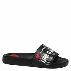 Шлепанцы LOVE MOSCHINO, размер 36, черный