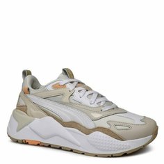 Кроссовки PUMA, размер 40.5, бежевый