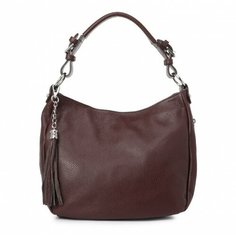 Сумка хобо divas bag, темно-бордовый