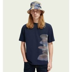 Футболка SCOTCH & SODA, размер L, темно-синий