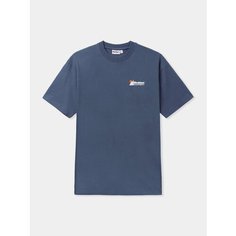 Футболка Butter Goods Heavy Weight, размер S, синий/серый