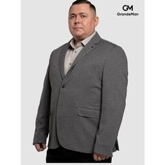 Пиджак GrandeMan, размер 68, серый