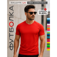 Футболка ROLY, размер 54, красный