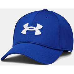 Кепка Under Armour Blitzing для мужчин и женщин, размер 61-65, royal/white