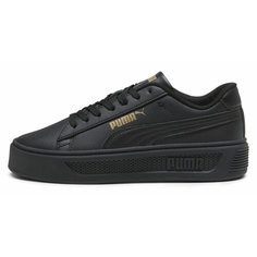 Кеды PUMA Smash Platform v3, размер 7,5, чёрный
