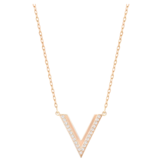 Колье SWAROVSKI, кристаллы Swarovski, золотистый