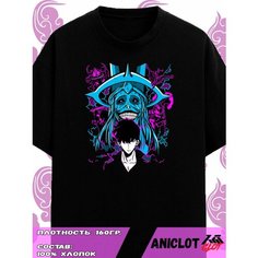 Футболка ANICLOT, размер 3XL, черный