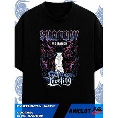 Футболка ANICLOT, размер 2XL, черный