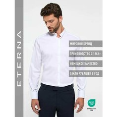 Рубашка Eterna Modern Fit, размер 48, белый