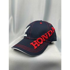 Бейсболка Honda Хонда мото кепка для мужчин, размер one size, синий