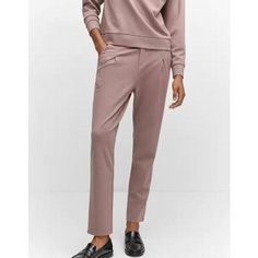 Брюки джоггеры MANGO FLORIDA, размер XS INT, сиреневый